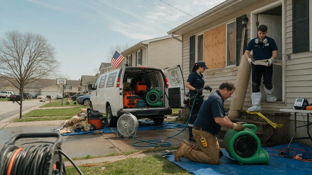 Water Damage Restoration in Omaha, TX near me
